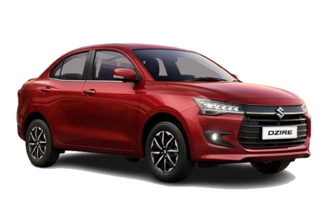Maruti Dzire available for hire from Baniyan Tours and Travels